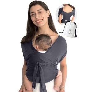 Konny air mesh baby carrier - medium - charcoal